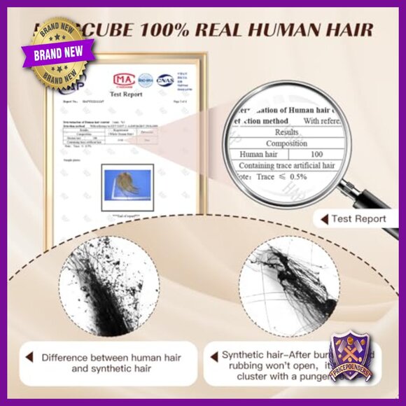 Real Human Hair Topper for Thinning Hair, 14 Inch Silk Base with Clips main image 2